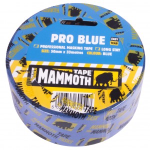 SikaEverbuild Mammoth Pro Blue Masking Tape 25mm x33m [EVB2PRO25]