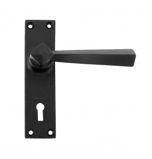 ANVIL - Black Straight Lever Lock Set  Anvil73109