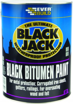 SikaEverbuild Black Jack 901 Bitumen Paint 5L Black [SIK90105]