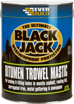 SikaEverbuild Black Jack 903 Bitumen Trowel Mastic 1L Black [SIK486987]