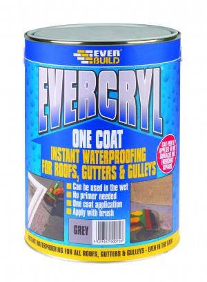 SikaEverbuild Evercryl One Coat Grey 5kg [SIKEVCRYL5GY]