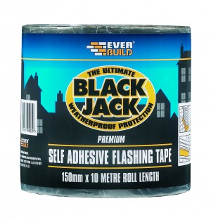 SikaEverbuild Black Jack Flashing Trade 75mm x10m [SIKFLAS075]