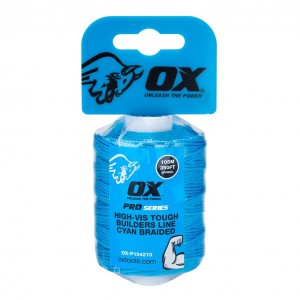 OX TOOLS - OX Pro Tough Nylon Braided Line 105m 350ft  HILOXP104210
